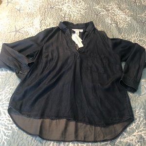 Workshop republic faux denim shirt